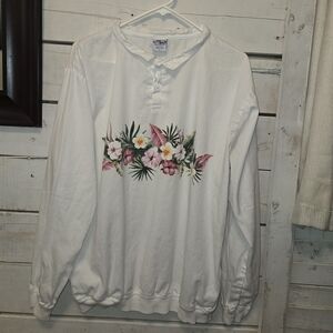 Crazy Shirts, Vintage- Floral Size Med. Womens